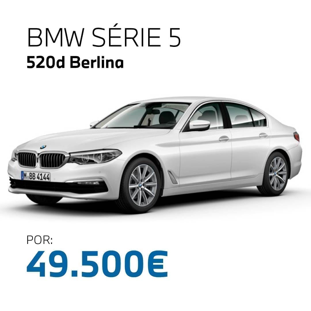 BMW Série 5 520d Berlina a partir de 49 500 euros