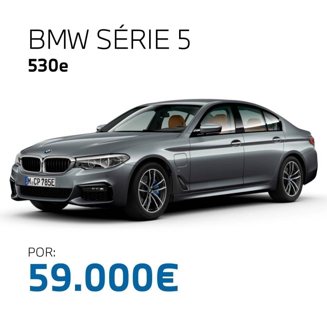 BMW Série 5 530e por 59.000 euros