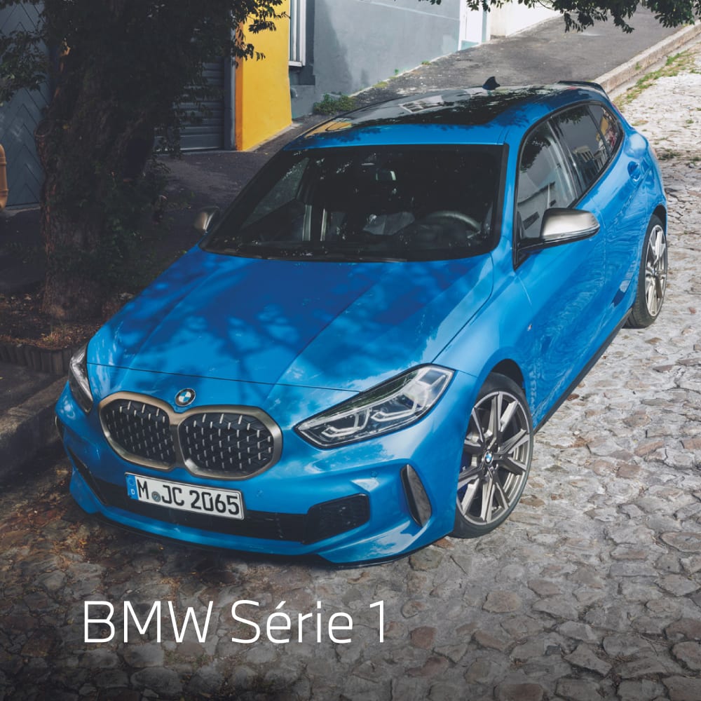 BMW Série 1 em azul