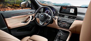 interior do BMW X1
