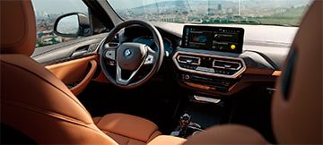 interior do BMW X3
