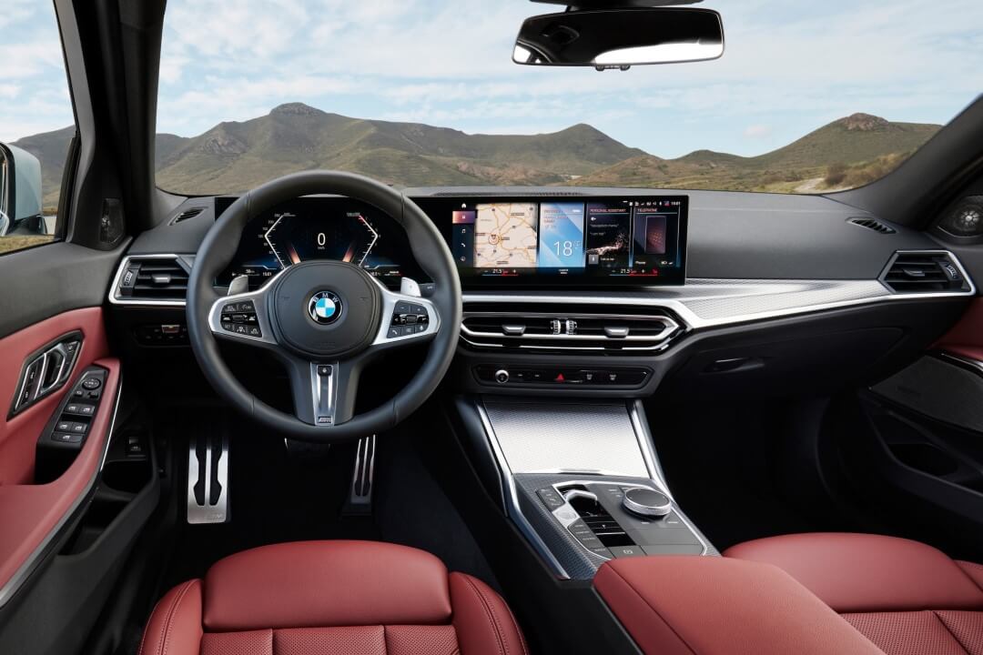 interior do BMW Série 3 Berlina