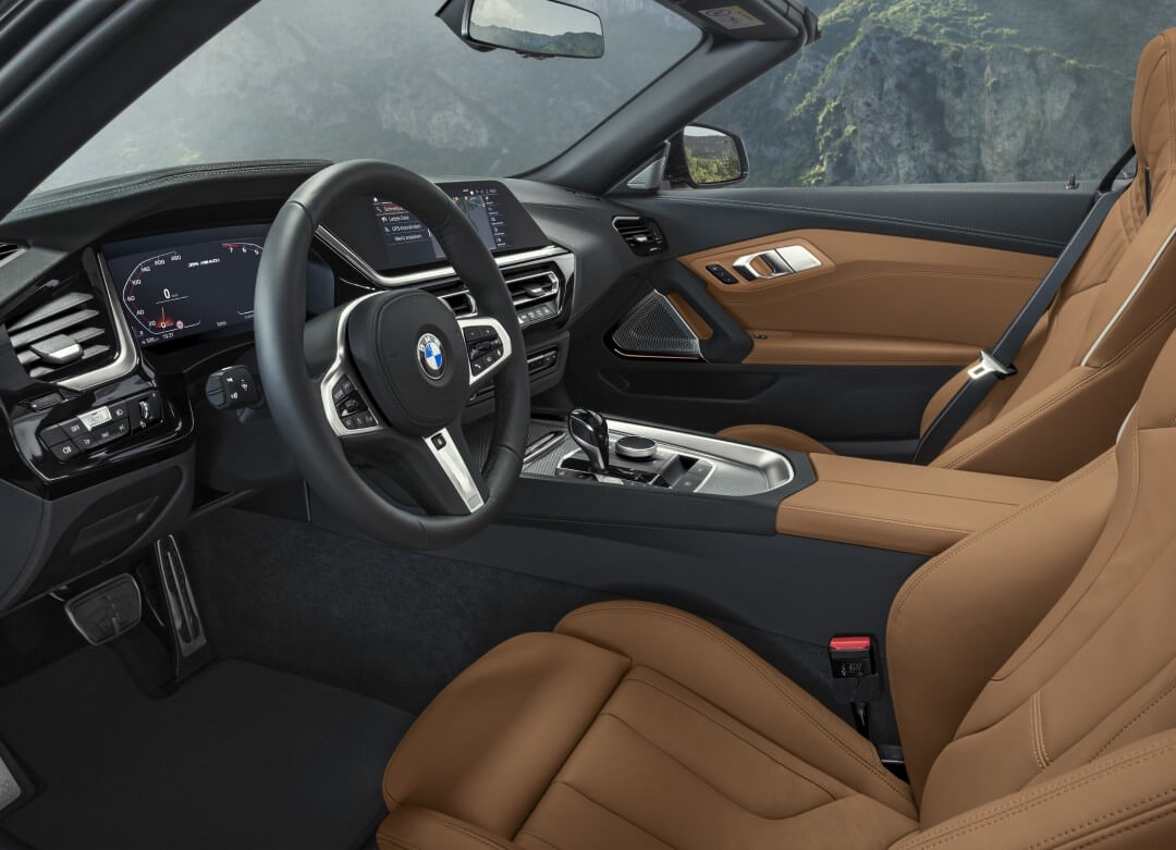 interior do BMW Z4