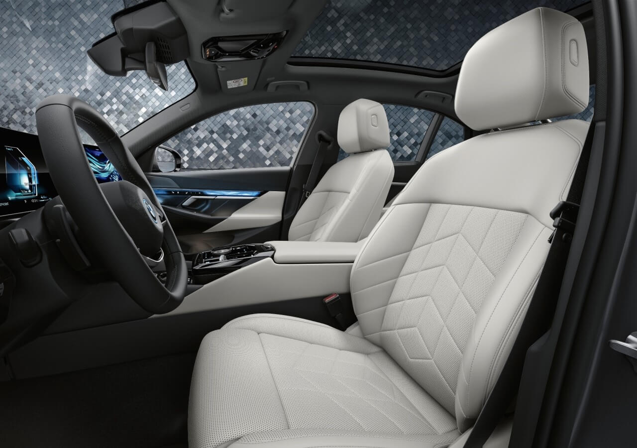 interior do BMW i5