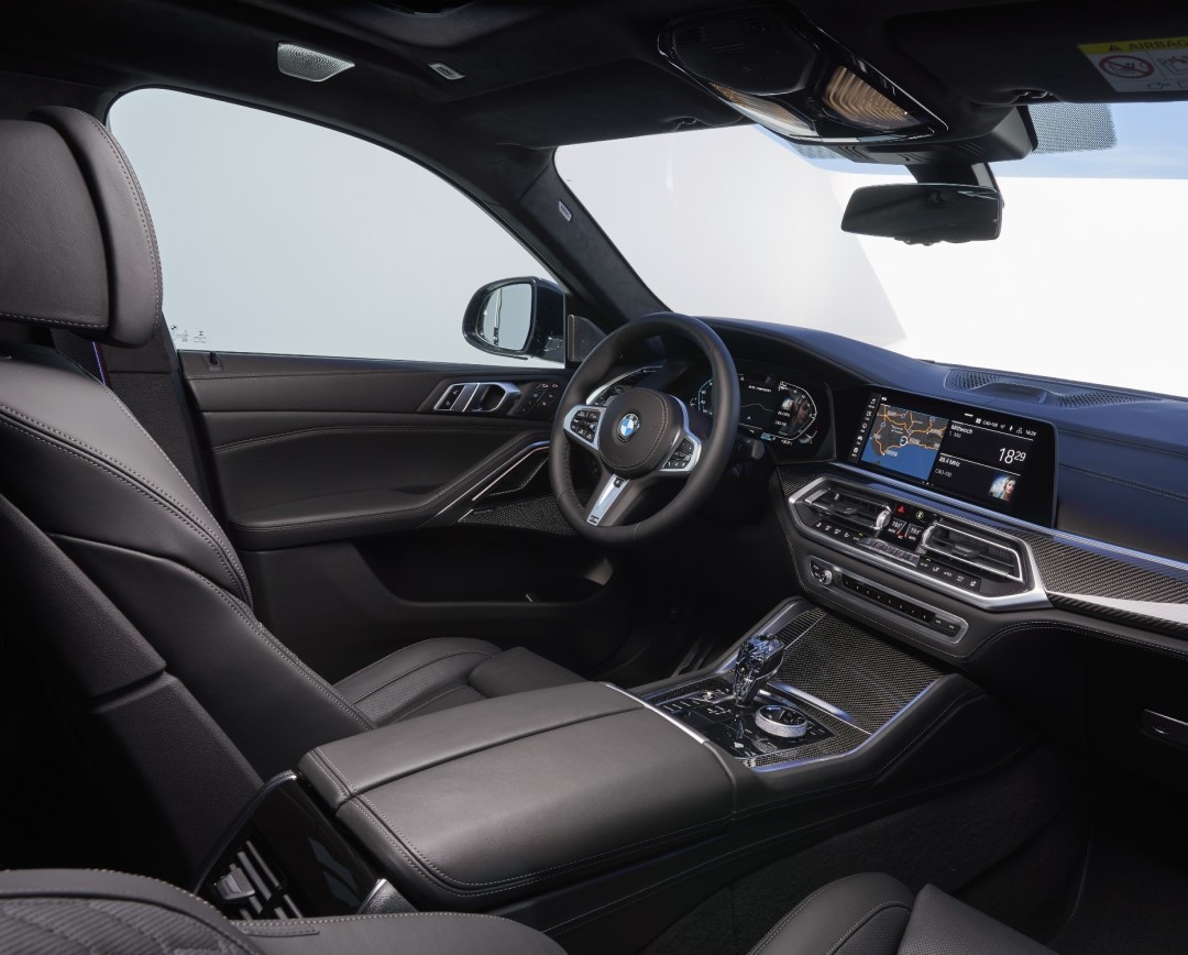 interior do BMW X6